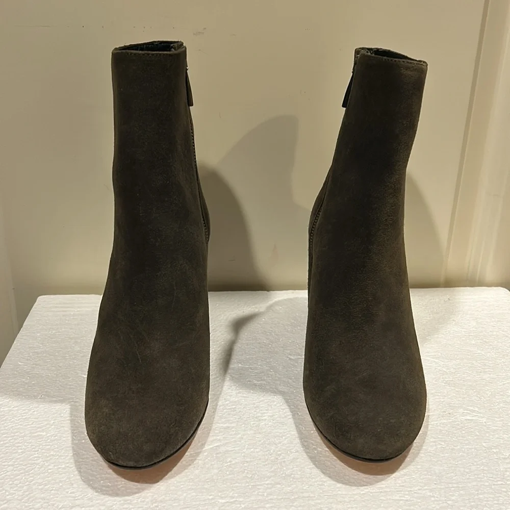 Thursday Boot Company Women's Olive Suede Ankle Boots